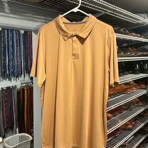 Essentials Light Brown Polo Shirt